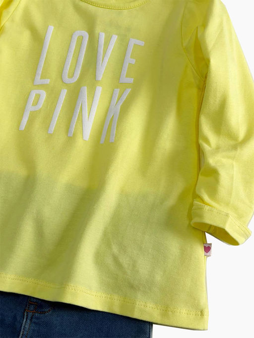 Футболка (лонгслив)	 UD 0572 желтый - Mini maxi фото 4