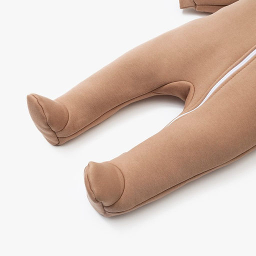 Комбинезон с капюшоном Крошка, Я BASIC LINE, рост 68-74 см, коричневый - Крошка я фото 7