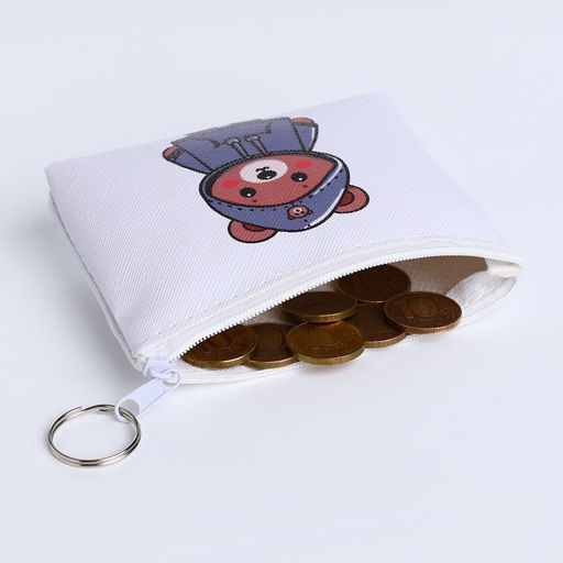 Цена за 2 шт. Кошелёк детский «Мишутки», маленький, монетница, МИКС