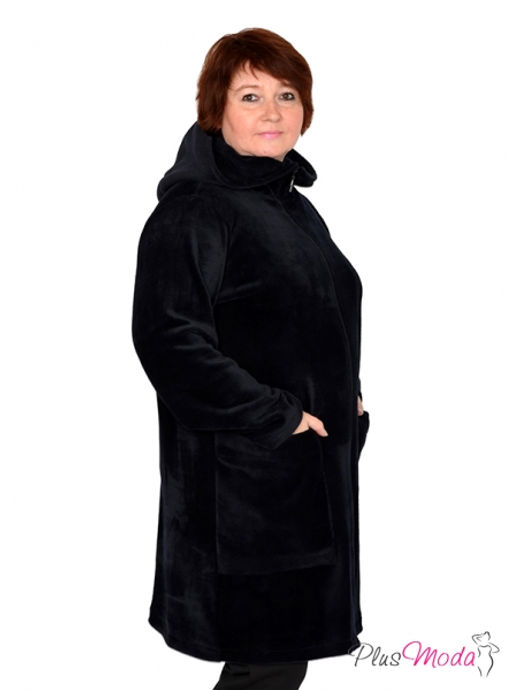 Куртка-толстовка Модель №496 размеры 44-84 - Plusmoda фото 7