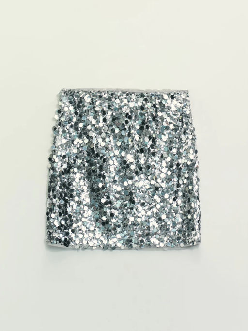 Юбка мини из пайеток / Zarina