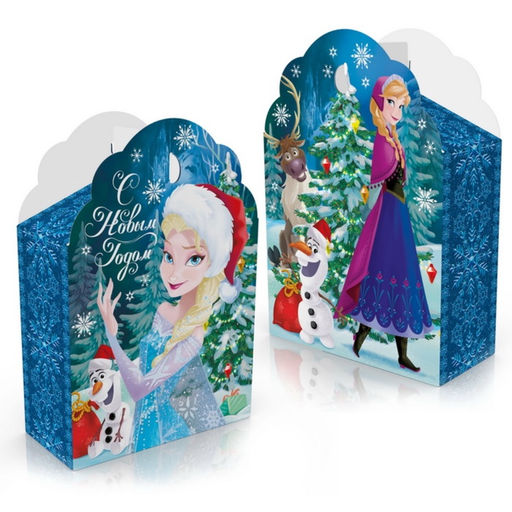 Коробка складная новогодняя С Новым годом, 17 ? 25 ? 8 см