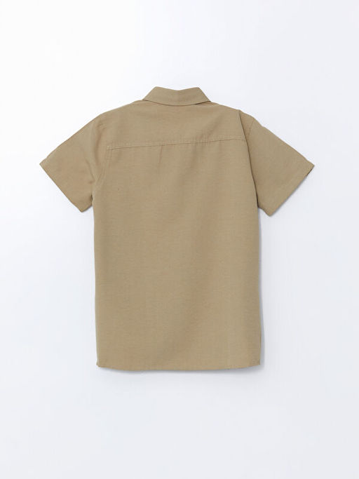 Keten Kar???ml? Erkek ?ocuk G?mlek