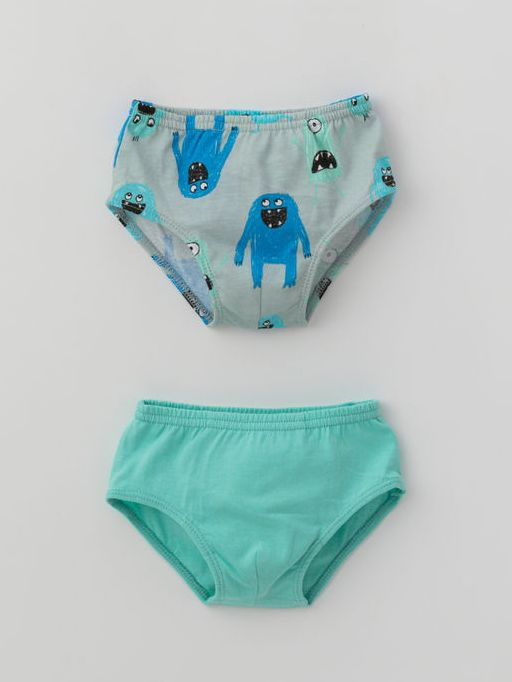 Трусы для мальчика комплект 2 шт, синий - Lesi kids фото 8