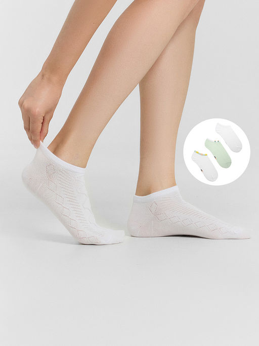 Носки женские в наборе, 3 пары