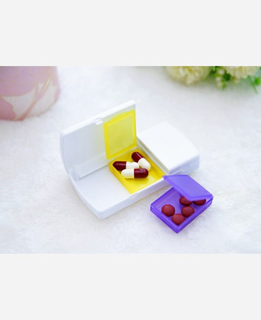 Таблетница-органайзер с делителем, 2 секции 9046557 - Yiwu youda import & export co фото 4