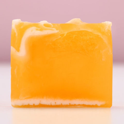 Мыло для рук ручной работы, 90 г, аромат снежной облепихи, Чистое счастье фото 3