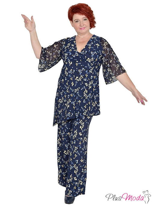 Туника Модель №1268 размеры 44-84 - Plusmoda фото 7
