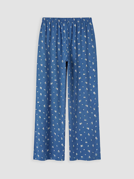Beli Lastikli Desenli Kad?n Kaprili Pijama Alt? - Waikiki фото 3