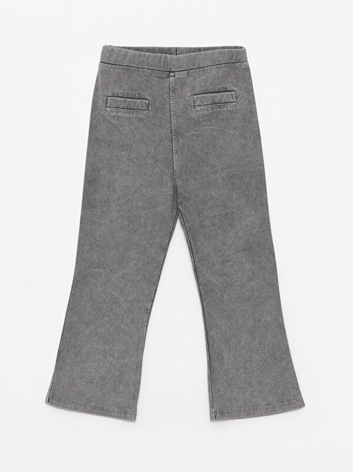 Beli Lastikli Basic K?z Bebek Tayt Pantolon