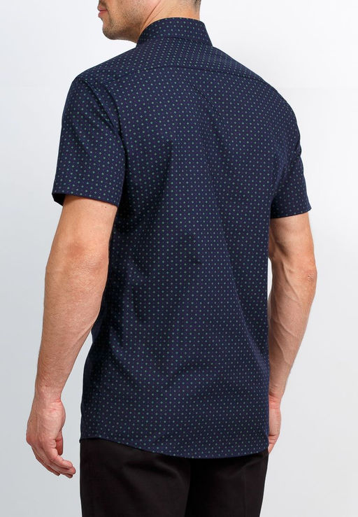 Сорочка мужская короткий рукав GREG 243/109/1286/Z/b/1  фото 7