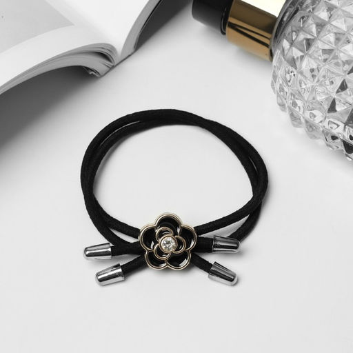 Цена за 6 шт. Резинка для волос «Дорис», цветок, 5 см