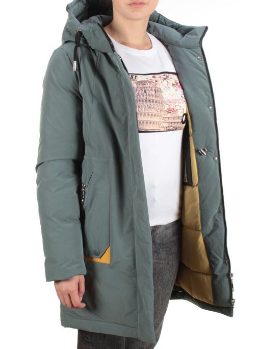 M2008 MENTHOL Пальто зимнее женское MARIA (холлофайбер)