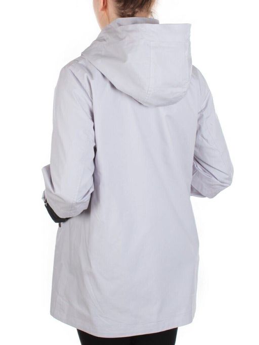 F3921 LIGHT GRAY Ветровка женская CO-COCOPINE (85% хлопок, 15% полиэстер) - Фабричный китай фото 4