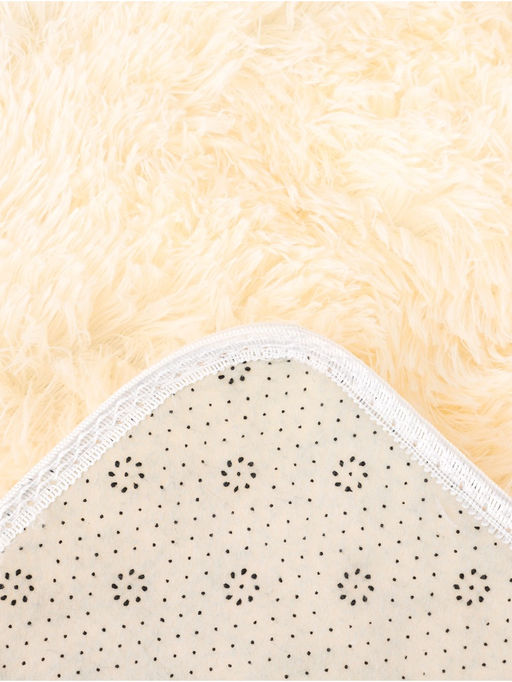 Ковер с ворсом «Этель», 60×90 см, цвет молочный