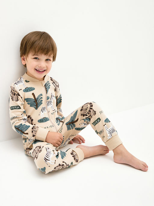 Комбинезон для сна для мальчика Сафари - Kogankids фото 25