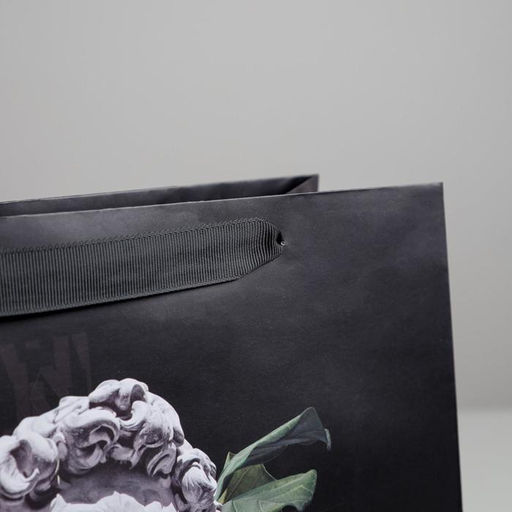 Пакет ламинированный квадратный Antique, 30 30 12 см - Дарите счастье фото 3