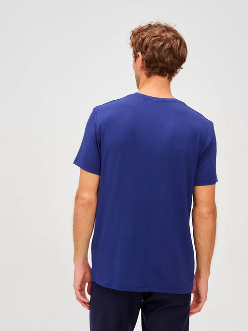 Футболка мужская короткий рукав GREG G145-V-INDIGO (синий)  фото 2