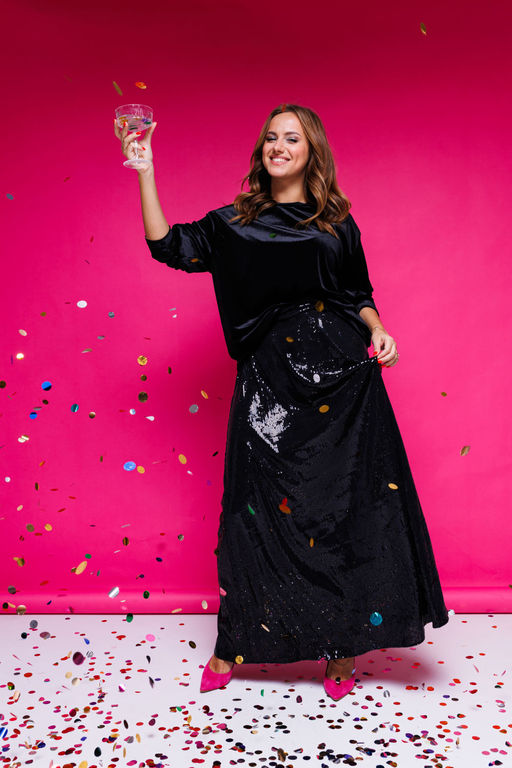 Юбка AURA 5045-164 черный