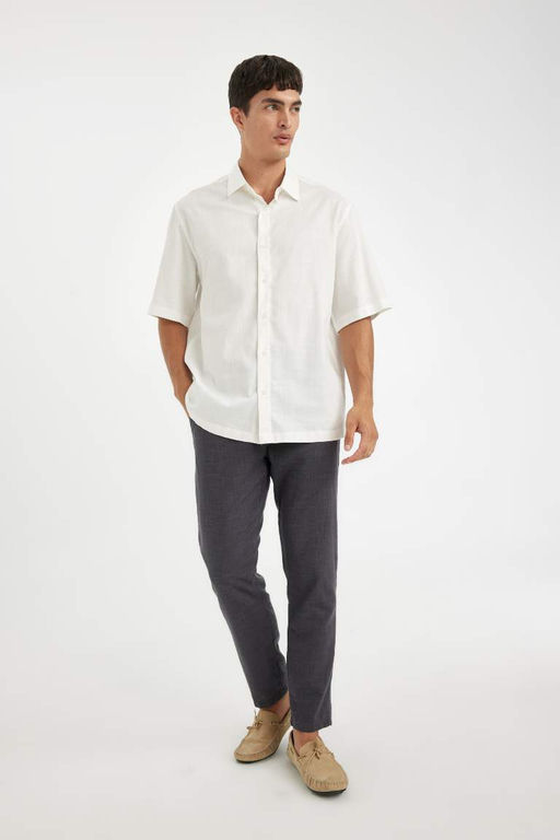 Хлопковые брюки Jogger Slim Fit Jogger Leg - Defacto фото 4