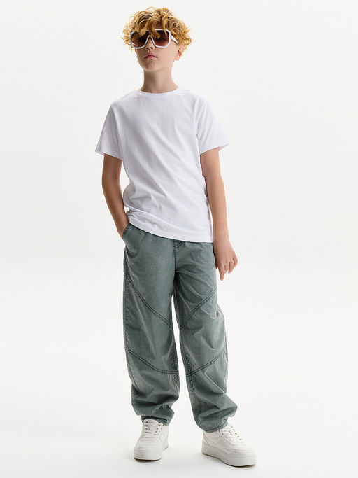 PELICAN, брюки для мальчиков, Зеленый  фото 3