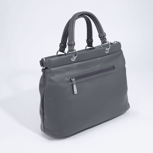 Сумка-тоут на молнии, цвет серый - Simaland фото 2