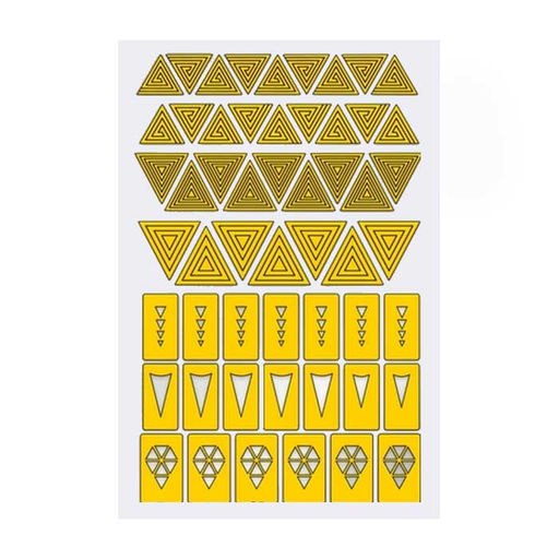 Prima Nails Трафарет для маникюра Треугольники