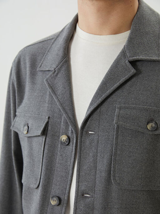 Standart Kal?p Erkek Blazer Ceket