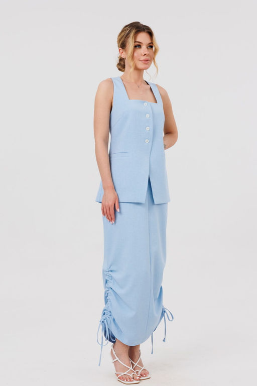Костюм AmberA 2124 голубой  фото 5