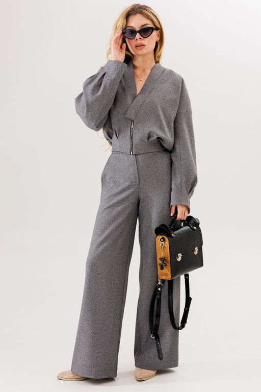 Костюм AmberA 2019 серый  фото 5