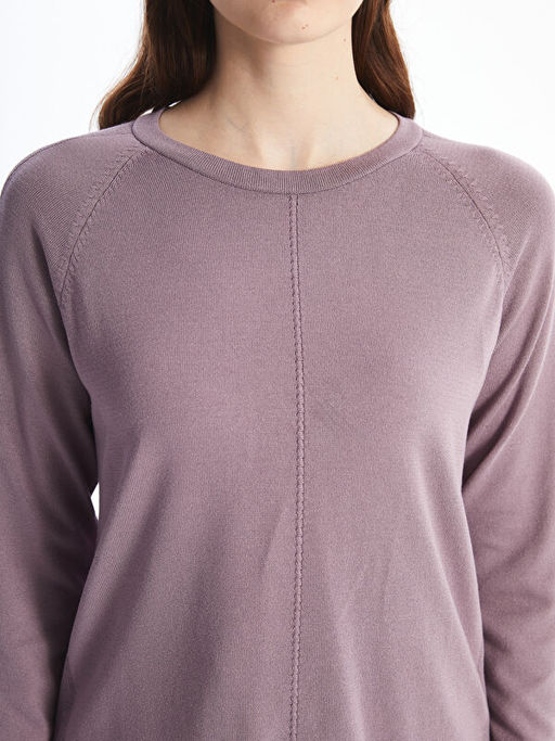 Bisiklet Yaka Kad?n Triko Kazak