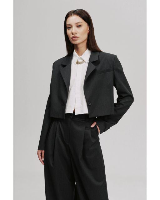 Жакет THE VERY 2407 черный  фото 10