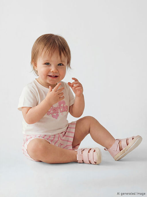 Barbie Bask?l? K?z Bebek Ti??rt ve ?ort