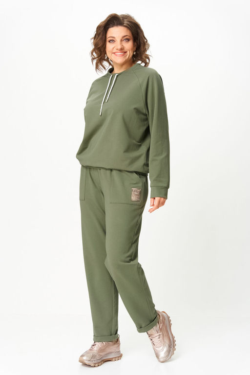 Джемпер Rumoda 2270 зеленый  фото 3