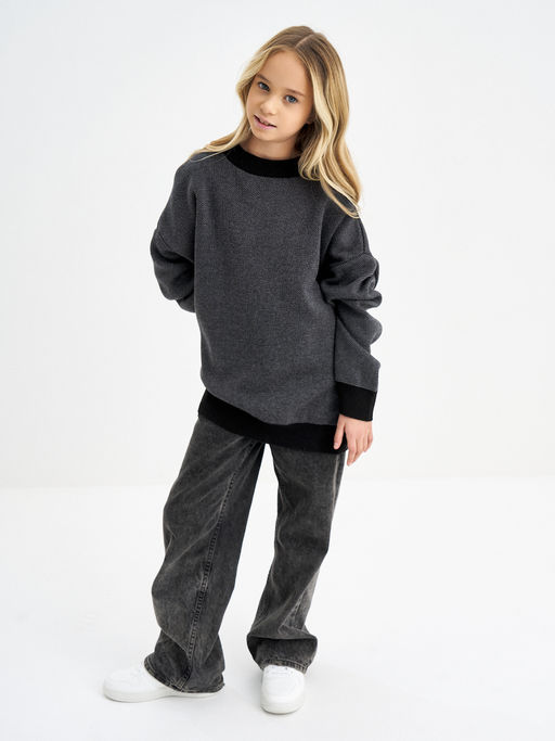 Черный джемпер для мальчика