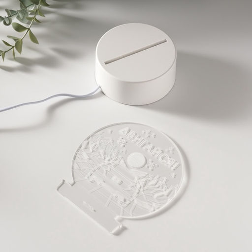 Светильник 3D RISALUX Двигайся, LED-ночник, RGB, от сети  фото 8