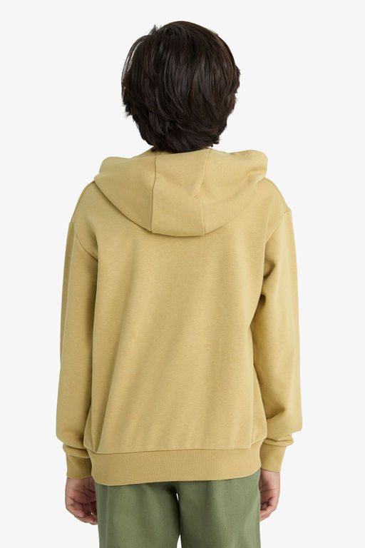 Kap__onlu Bask_l_ Sweatshirt Erkek _ocuk - Defacto фото 6
