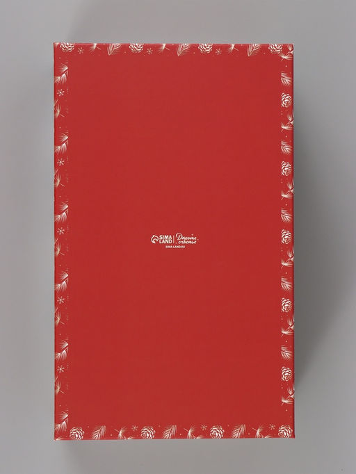 Коробка новогодняя подарочная «Дед Мороз», 32.5×20×12.5 см