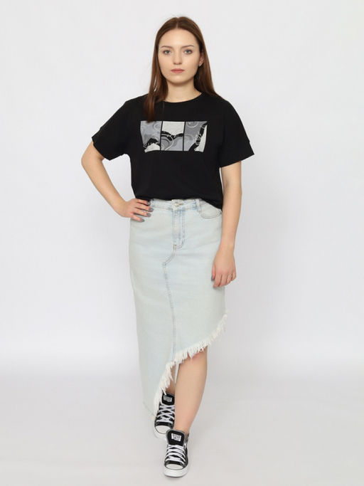 CRB wear/CSLW 60358-43 Футболка женская,голубой/Ex.Cherubino  фото 114