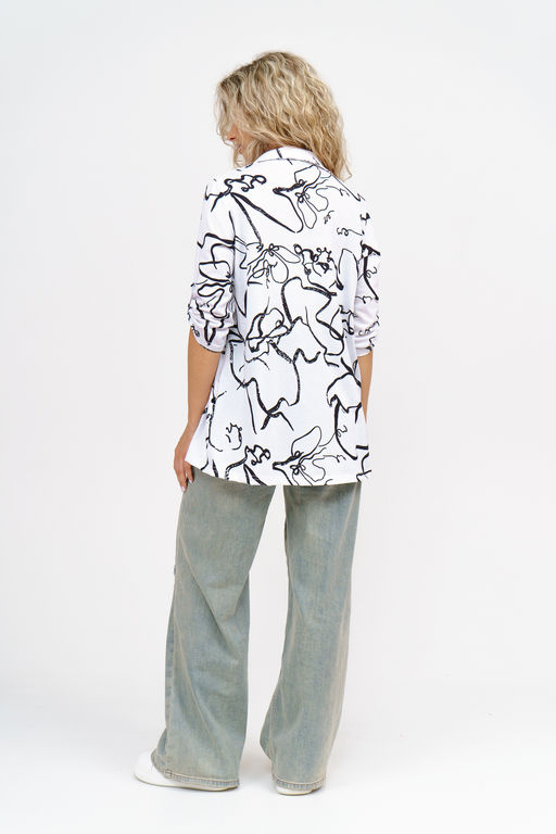 Рубашка Натали 36807 из хлопка фото 6