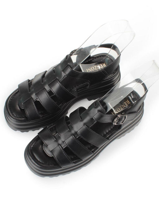 08-PEY337-1 BLACK Босоножки женские