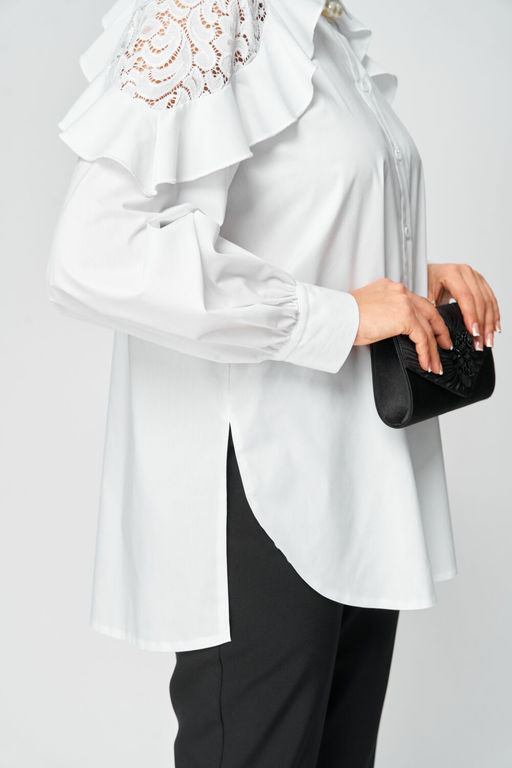 Блуза EVA GRANT 7174-1 белый