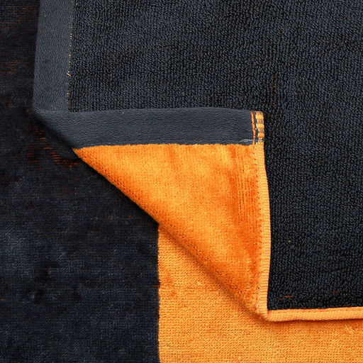 "Missoni-3046" Полотенце махровое 70х140см, плотность 375гр/м2, 100% хлопок, оранжевый (разноцветный), Bolangde (Китай)