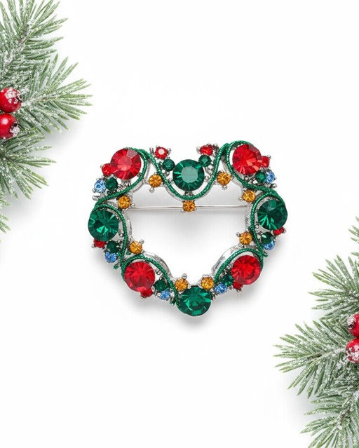 Брошь Новогодний стиль