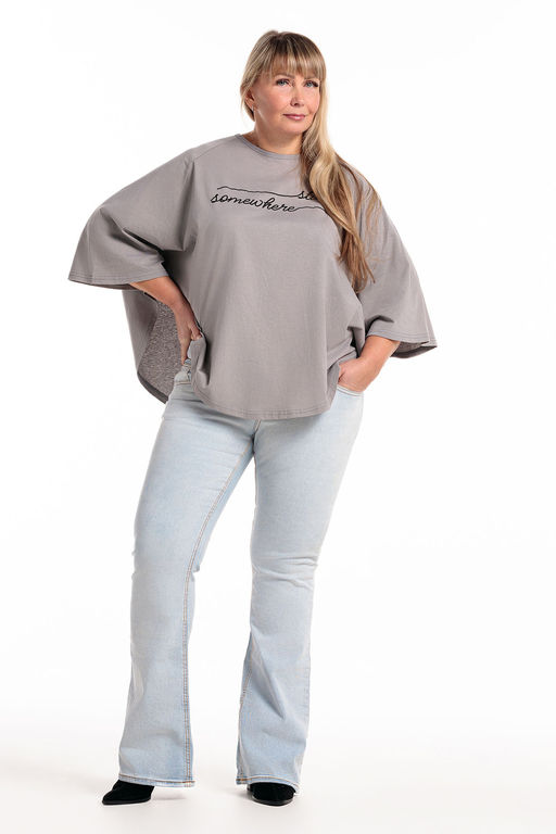 Пончо туника женская