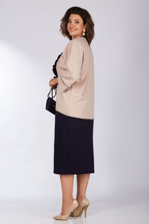 Костюм LADY SECRET 1631 синий+пудра