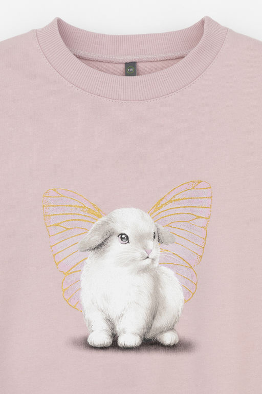 Crockid _ КР 302552/розово-сиреневый к525 джемпер для дев  фото 6