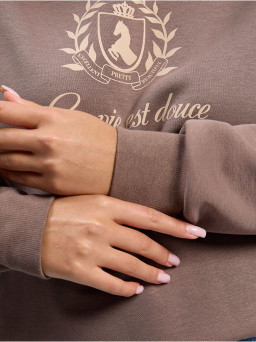 Свитшот Модель Кофе Женский - София фото 3