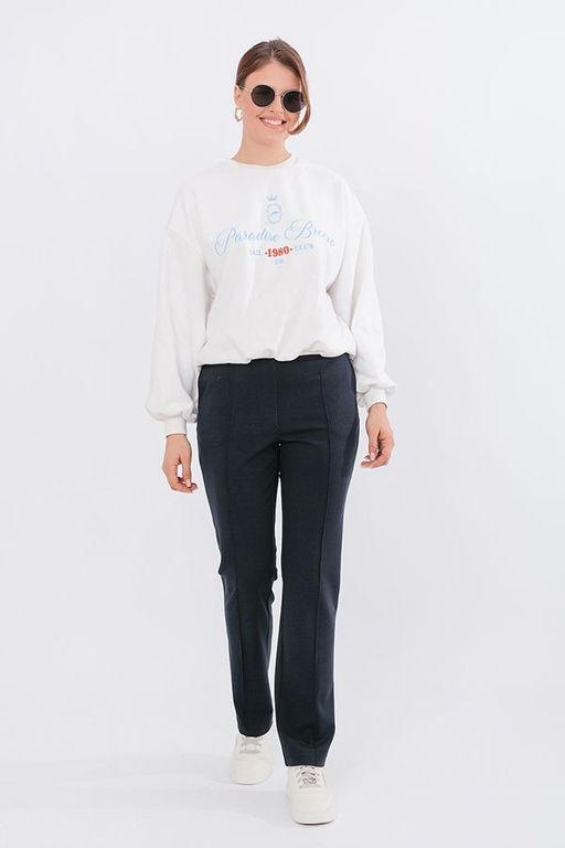 NOBBY, Женские брюки 23-151/1 (синий трикотаж)  фото 2