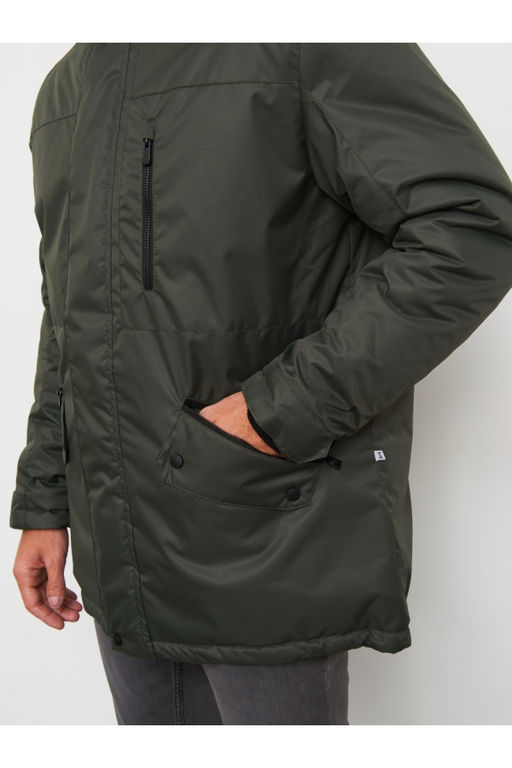 Акция -10%!!! М-33 Куртка классическая мужская утепленная (т.хаки)